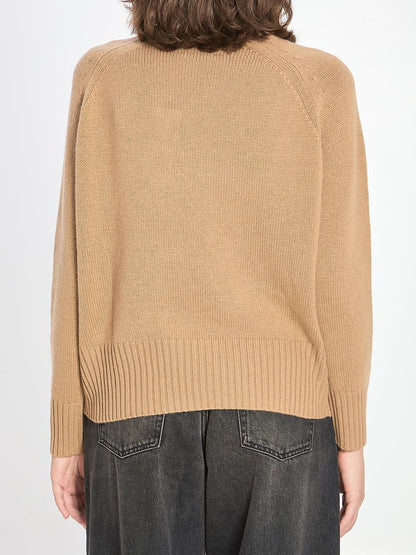 Rollkragenpullover aus Wolle und Kaschmir