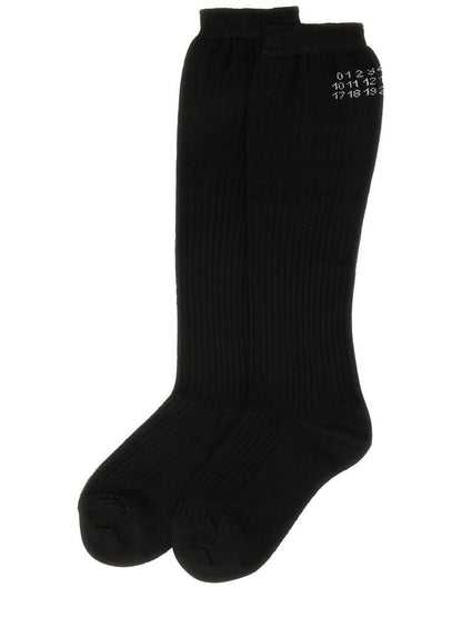 MM6 Maison Margiela Hohe Socken