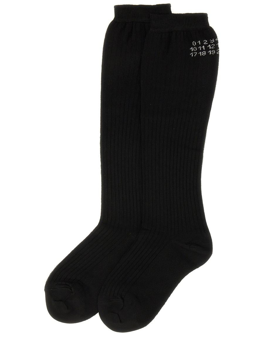 MM6 Maison Margiela Hohe Socken