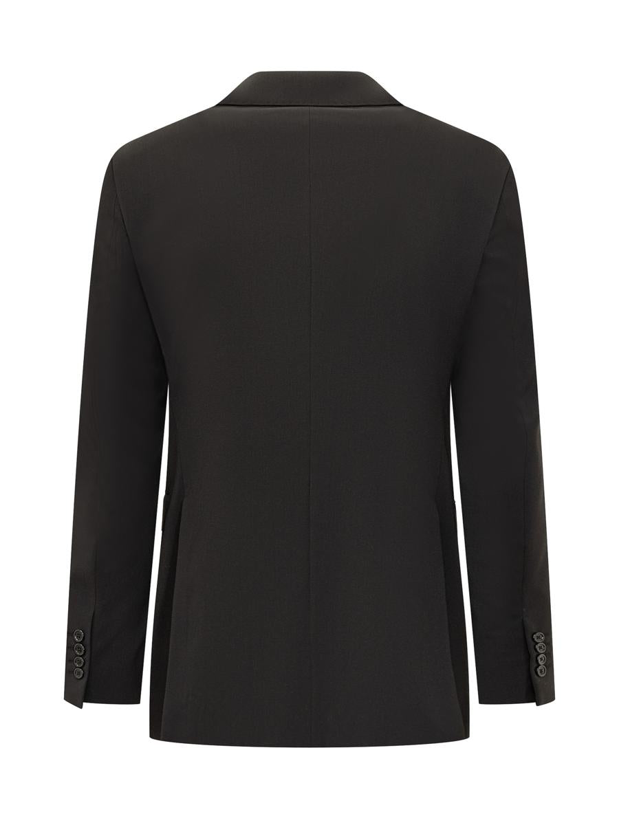 Emporio Armani Schwarzer einreihiger Blazer Emporio Armani