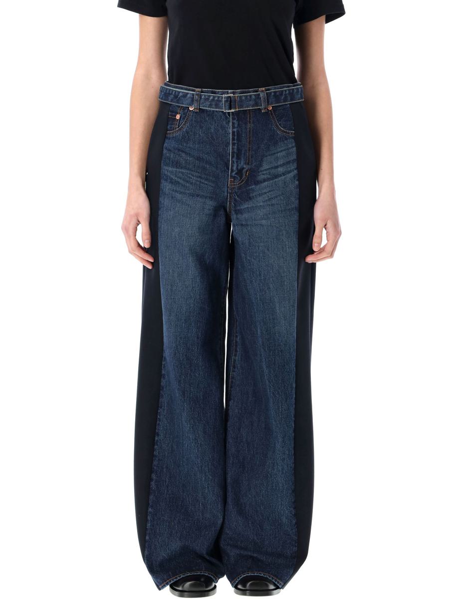 Sacai Wide Denim Hose