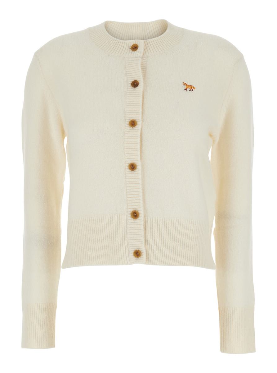 Taillierte Strickjacke aus Lammwolle von Baby Fox