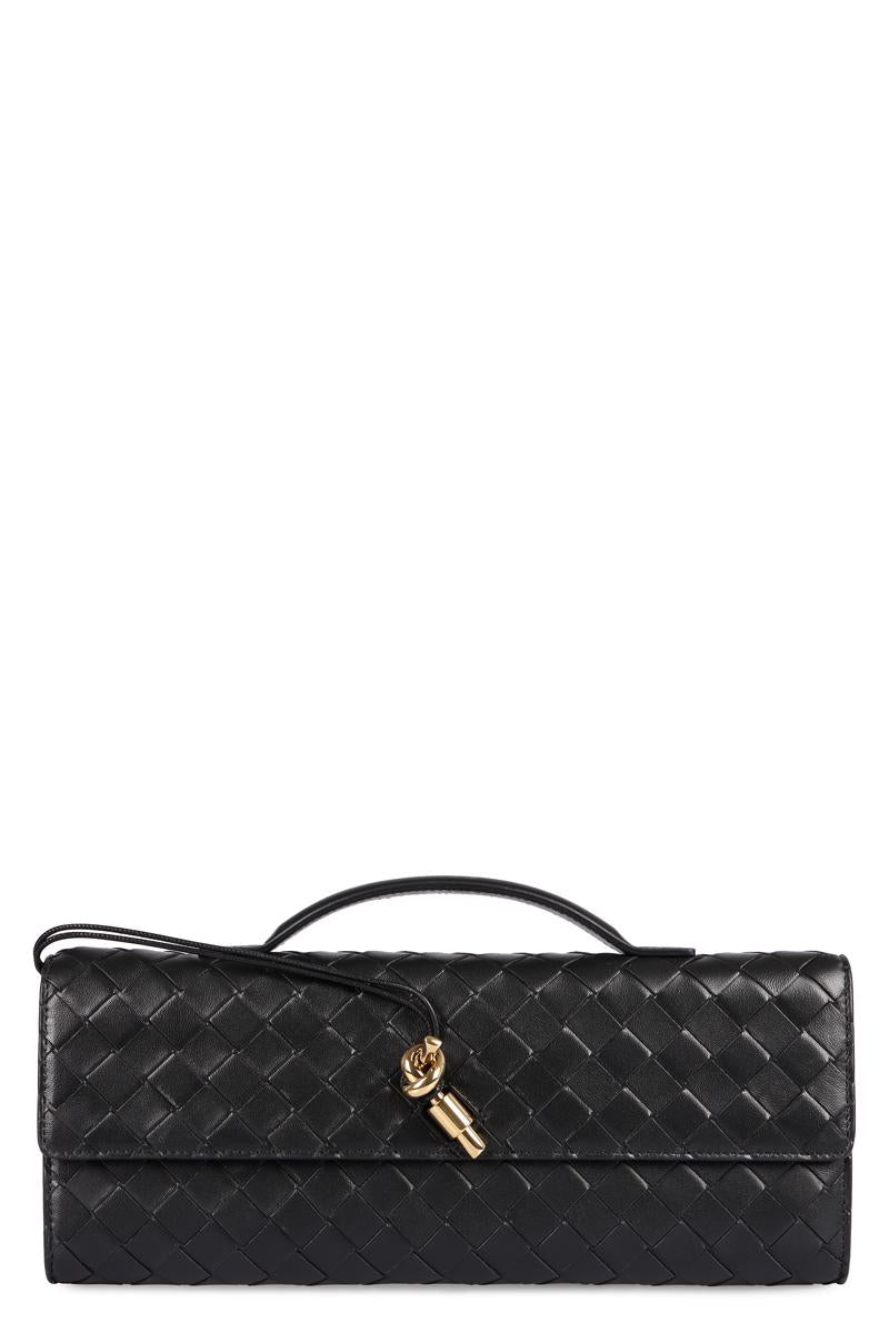 Bottega Veneta Andiamo Lederclutch