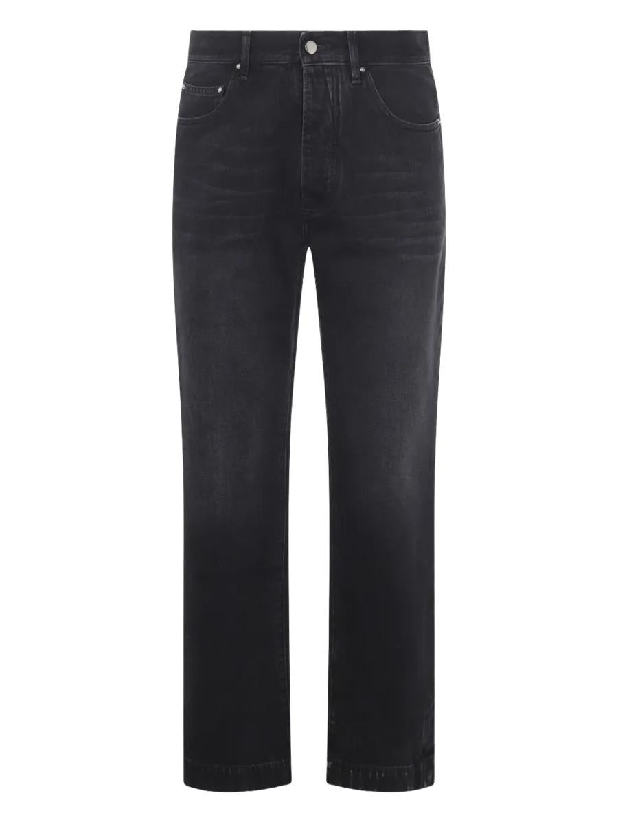 Amiri Jeans mit Schnurrbart