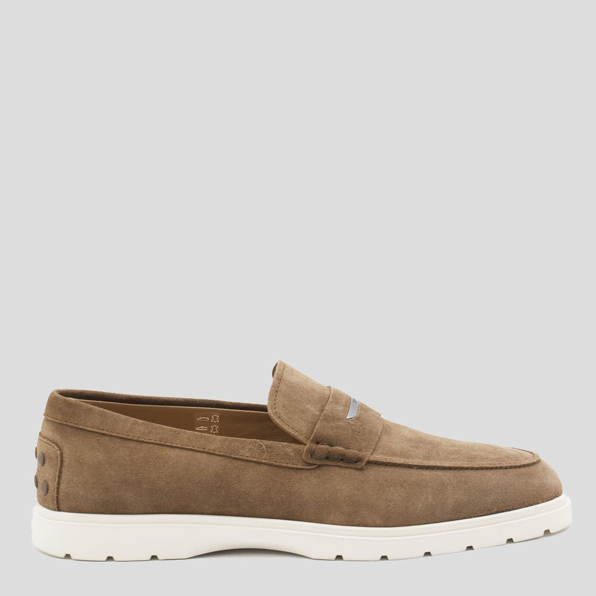 Tod'S – Loafer aus braunem Wildleder