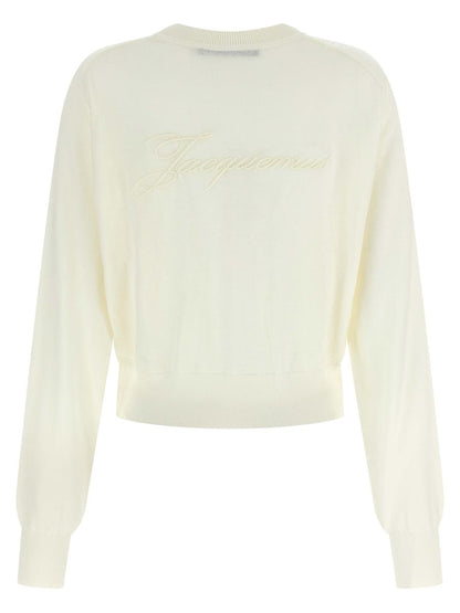 Jacquemus-Pullover „Le Sweater Brodé“.