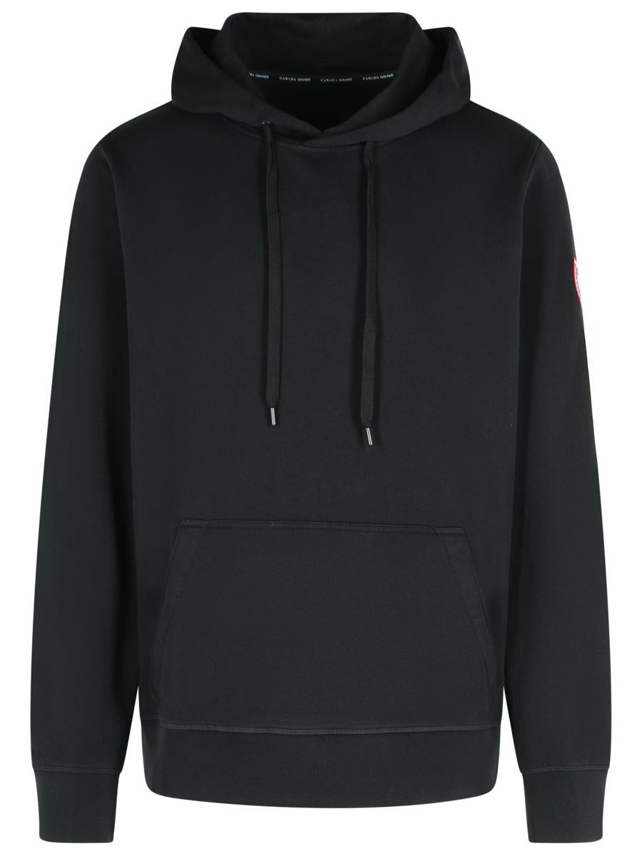 Canada Goose – Schwarzes Baumwoll-Sweatshirt