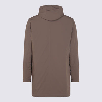 Herno Braune Daunenjacke