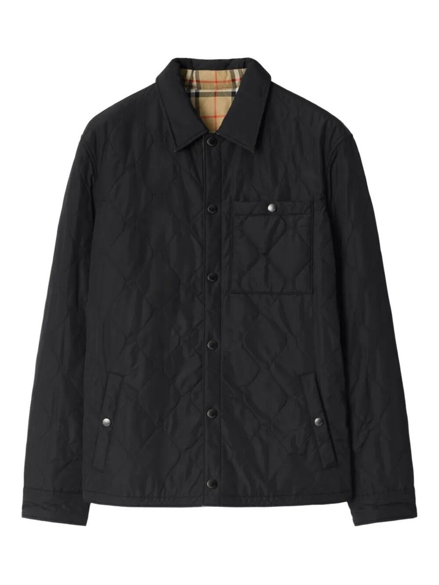 Burberry Wendbare gesteppte Nylonjacke