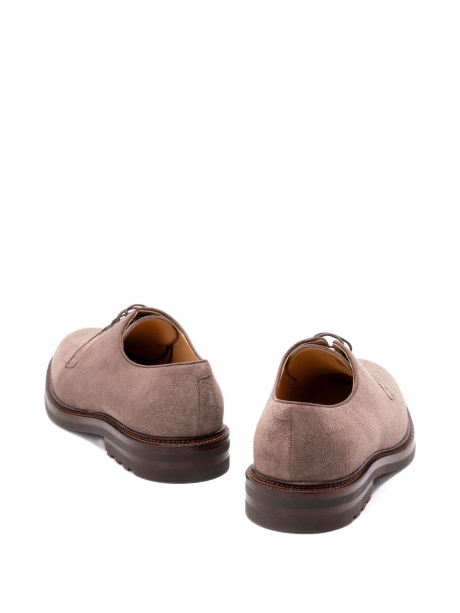 Brunello Cucinelli Wildleder-Schnürschuhe
