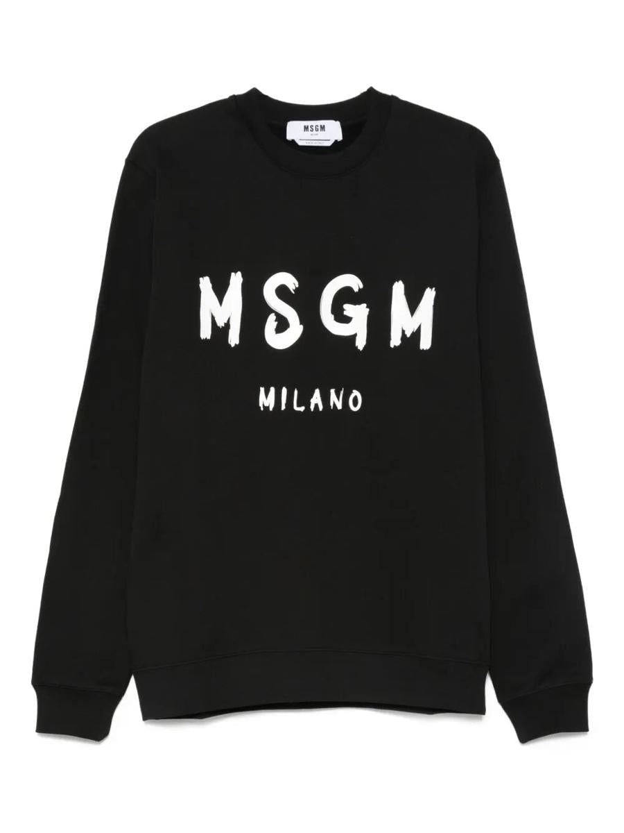 Msgm Logo Sweatshirt Kleidung