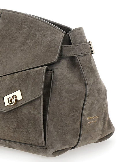 Salvatore Ferragamo Hug Pouch L