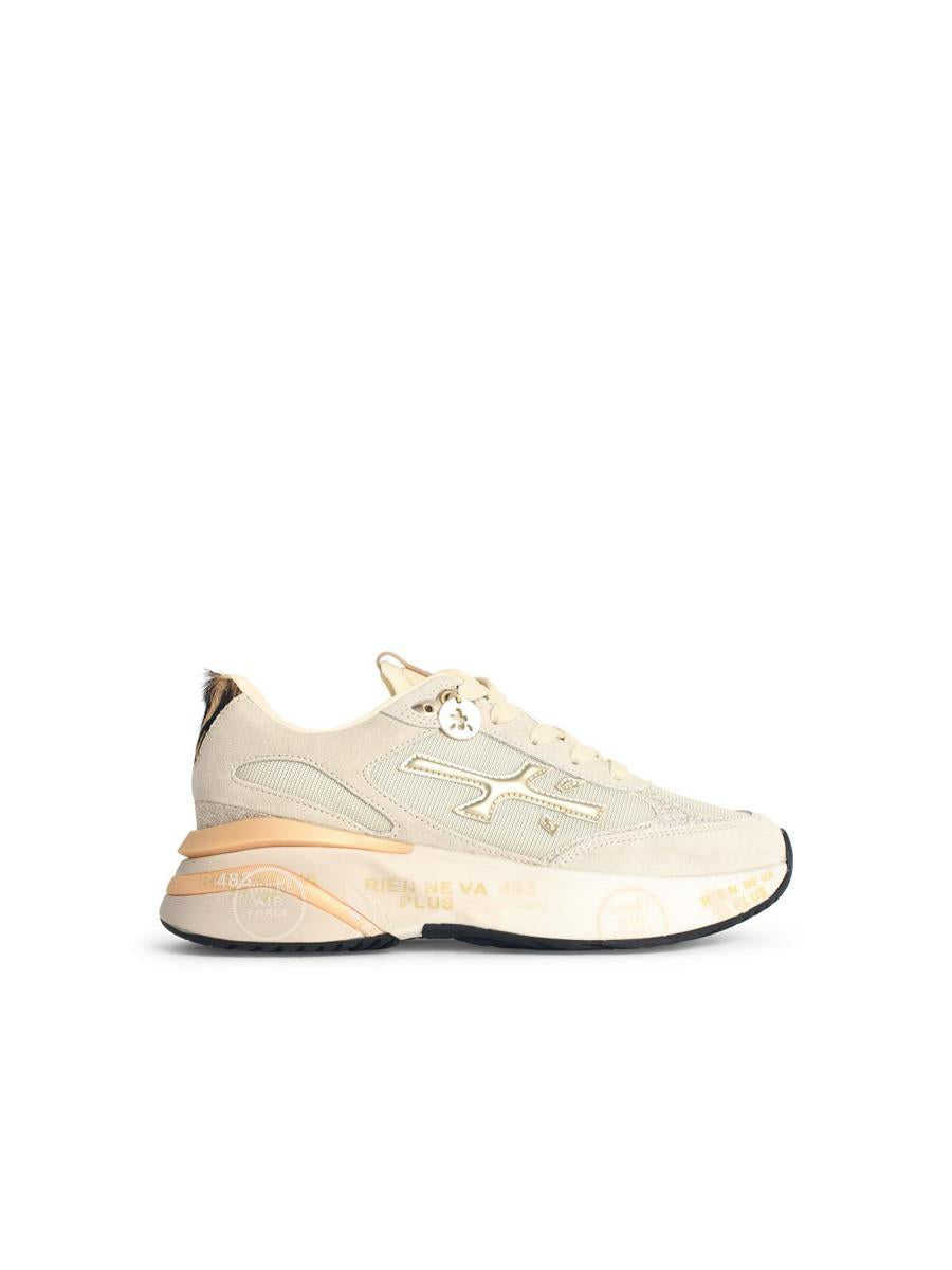 Graue Premiata-Sneakers „Moerund“ aus Wildledermischung