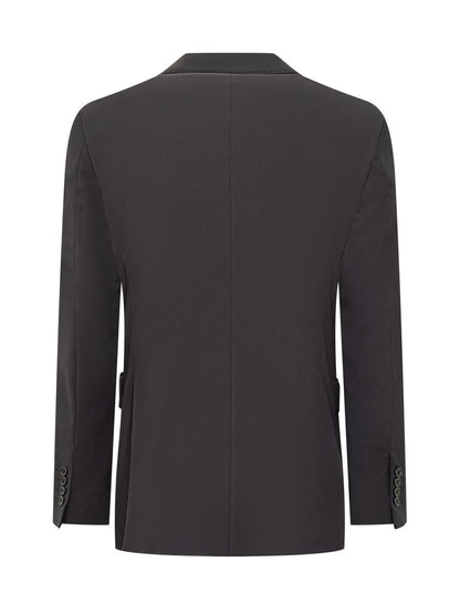 Emporio Armani Emporio Armani Einreihiger Blazer aus Wolle