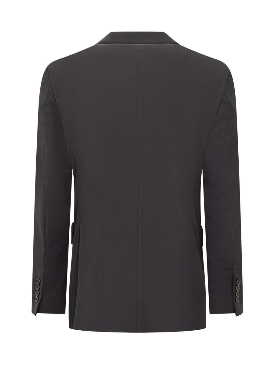 Emporio Armani Emporio Armani Einreihiger Blazer aus Wolle