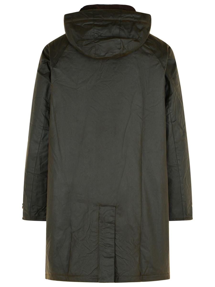 Barbour „Beudale“ – Brauner Parka aus gewachster Baumwolle