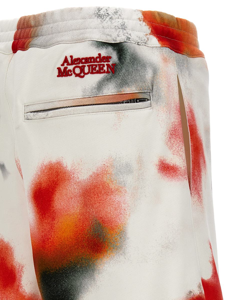 Alexander McQueen „Obscured Flower“-Bermudashorts