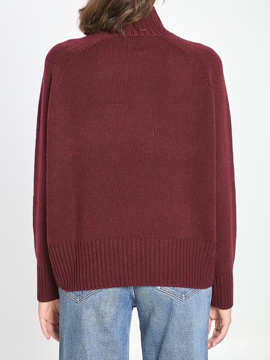 Rollkragenpullover aus Wolle und Kaschmir