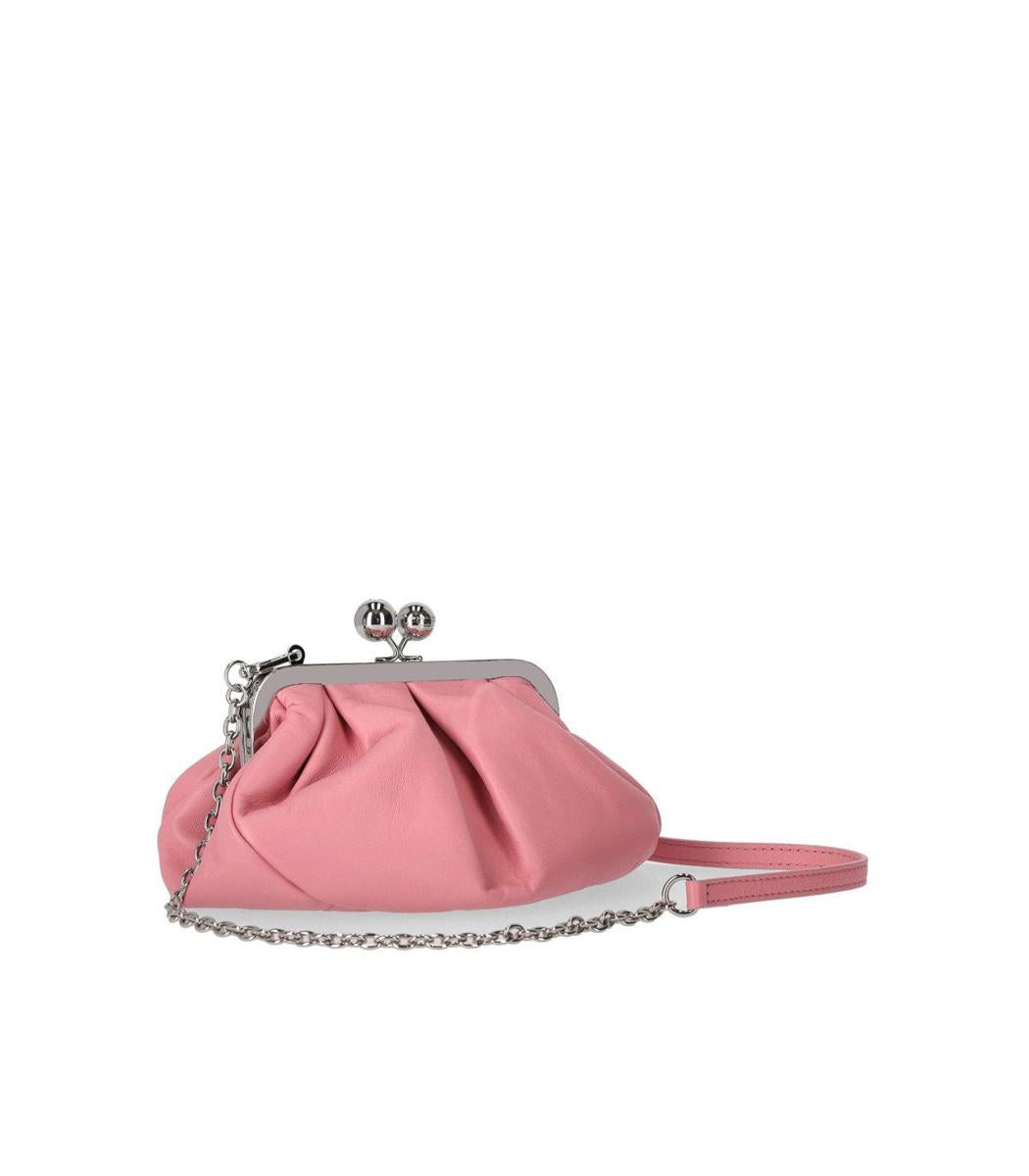 Weekend Max Mara Pasticcino Prati Kleine rosa Clutch