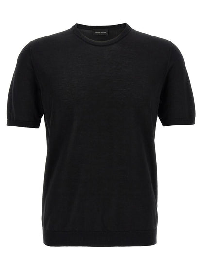 Roberto Collina Strick-T-Shirt