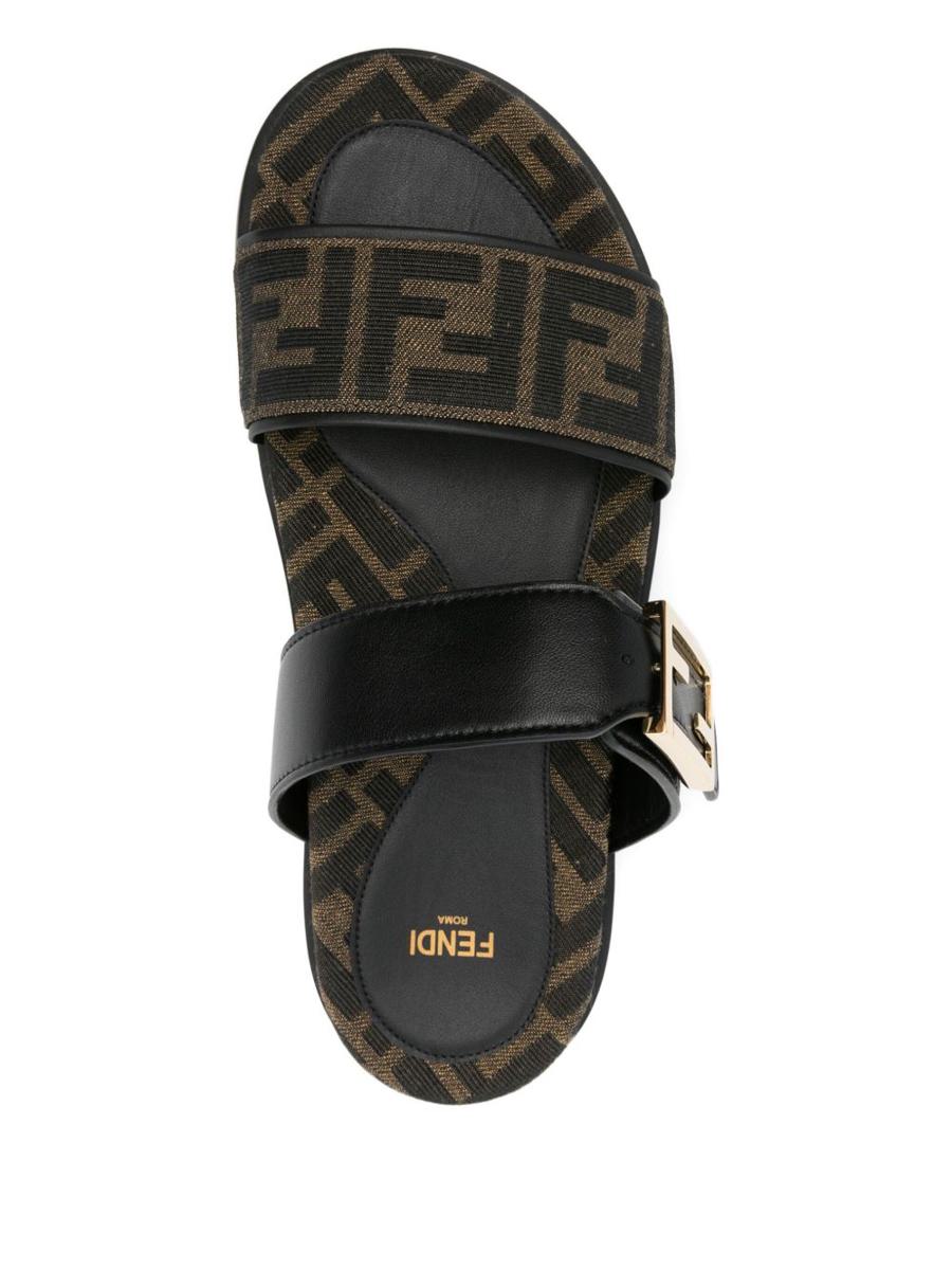 Fendi Fendi Feel Ledersandalen