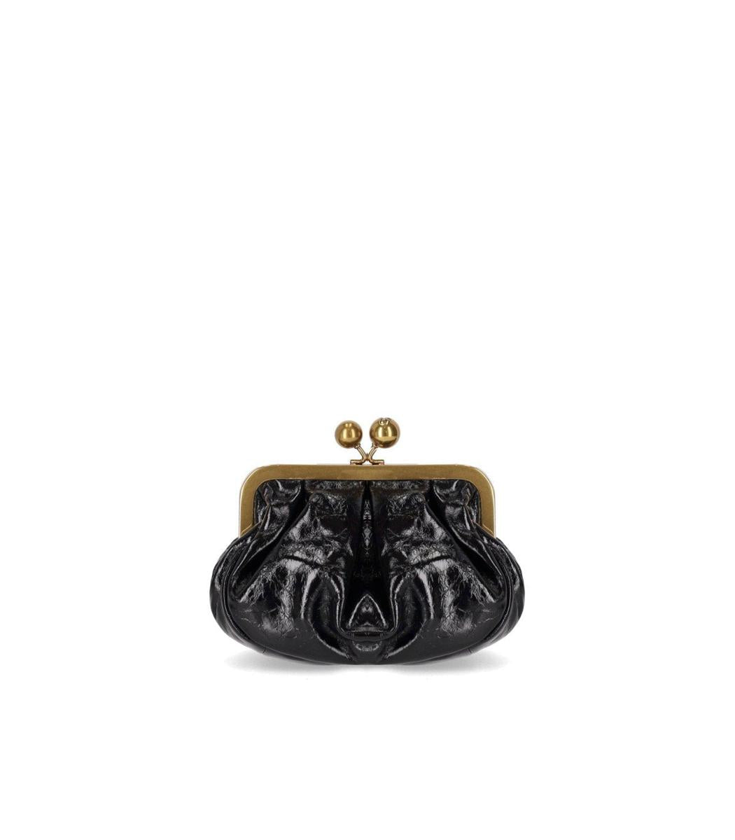 Weekend Max Mara Pasticcino Navetta Kleine schwarze Clutch