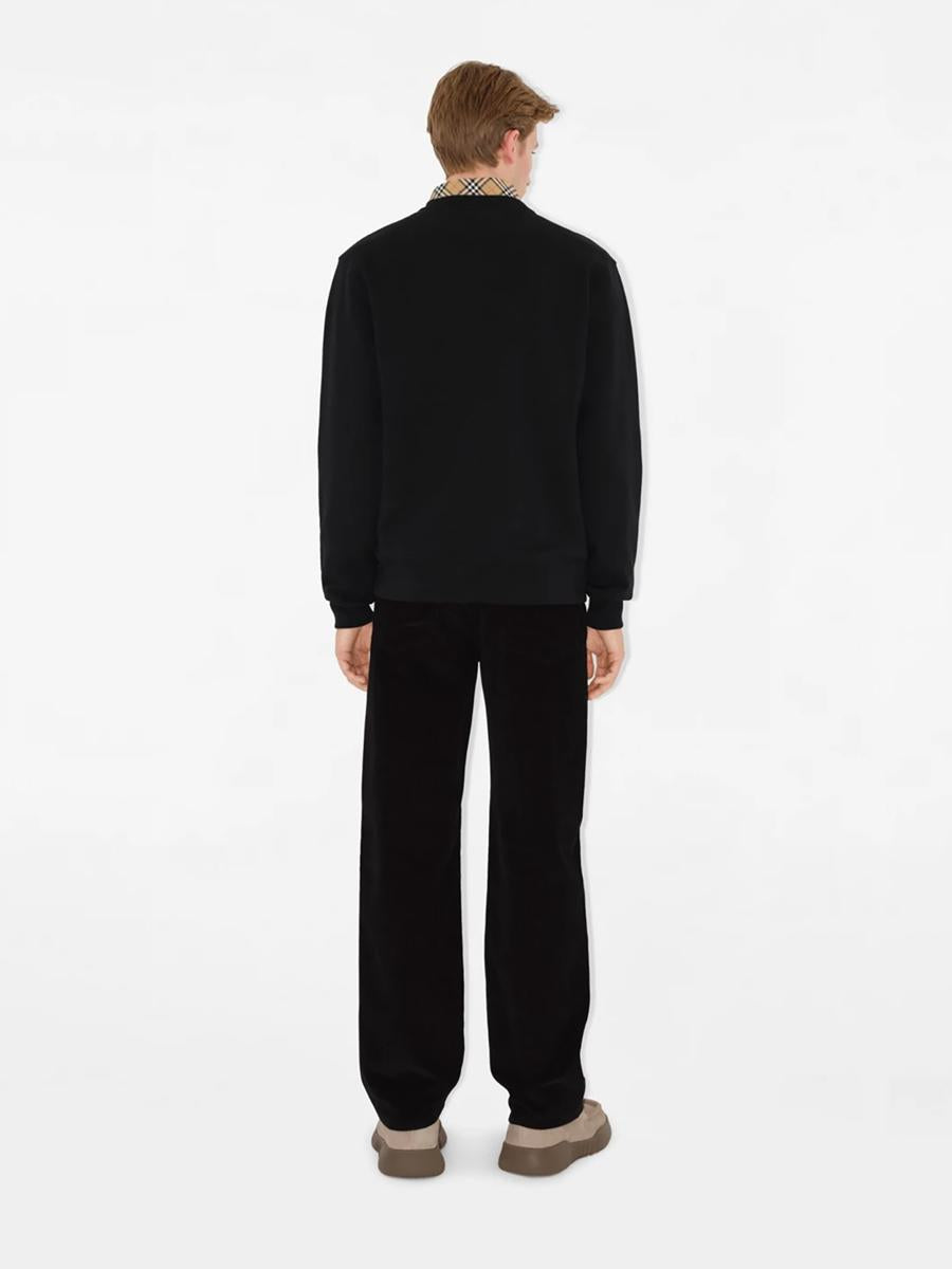 Burberry Baumwoll-Sweatshirt-Etikett