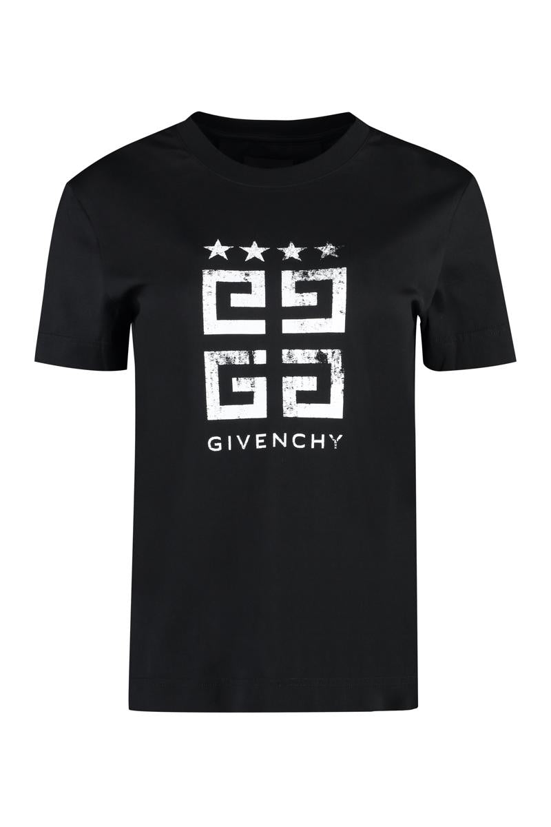 Givenchy Baumwoll-T-Shirt mit Rundhalsausschnitt