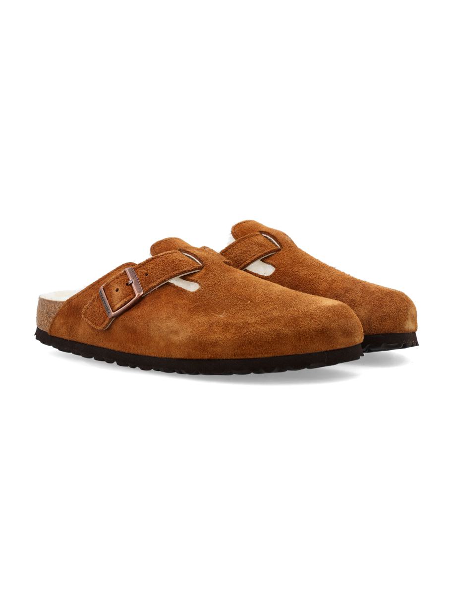 Birkenstock Boston Shearling-Sandalen