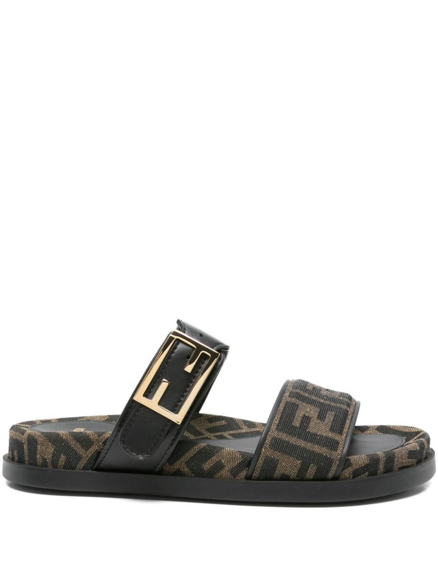 Fendi Fendi Feel Ledersandalen