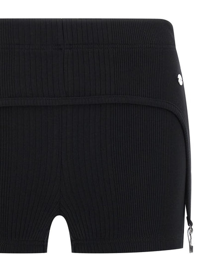 Jean Paul Gaultier „The Black Garter“ Shorts
