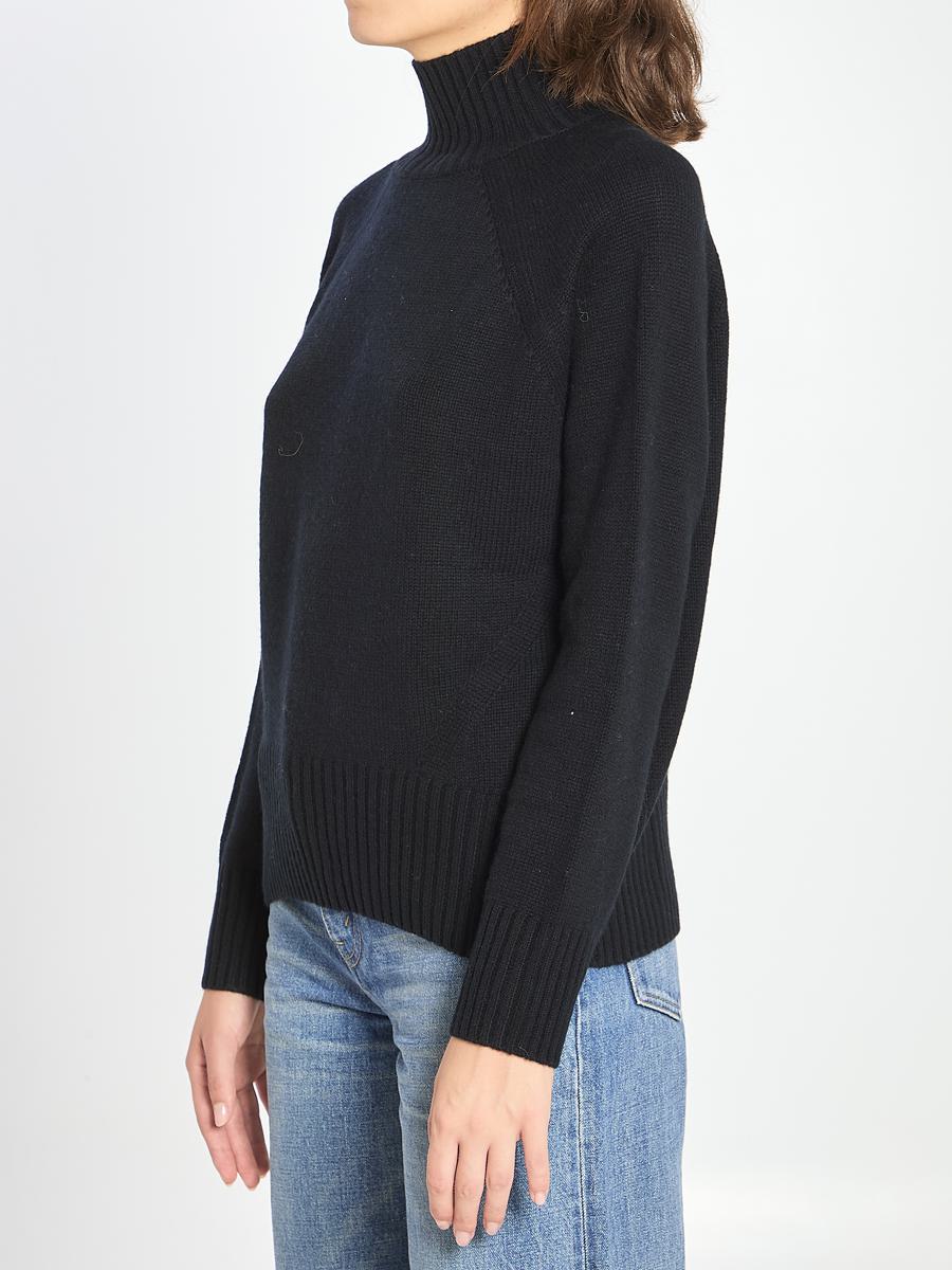 Rollkragenpullover aus Wolle und Kaschmir