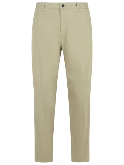 Lanvin „Biker“-Baumwollhose in Grün