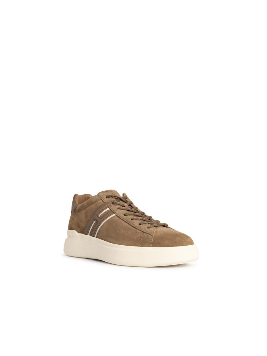 Hogan – H580 – Beige Wildleder-Sneaker