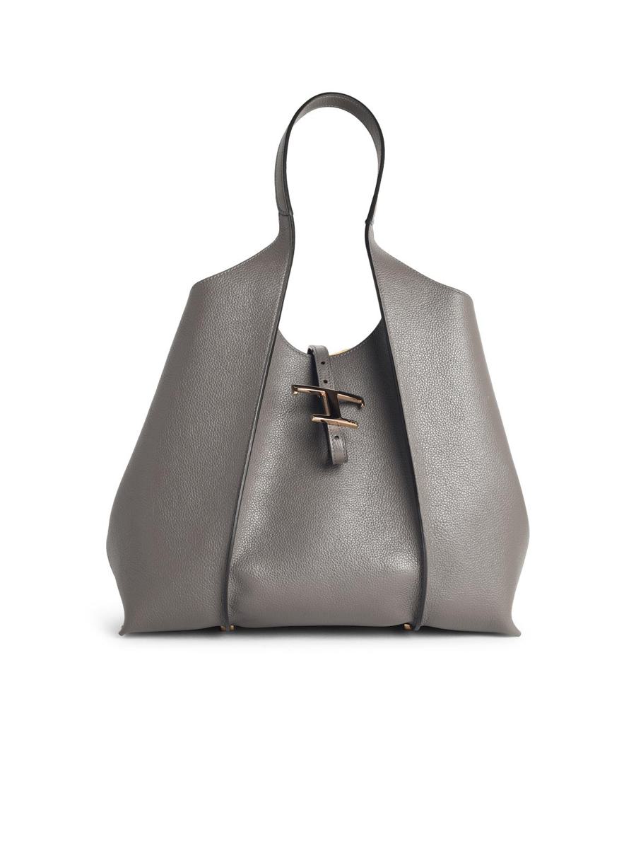 Tod'S Graue Ledertasche