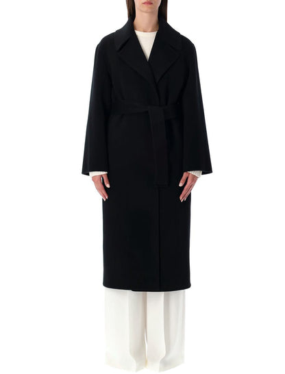Alberta Ferretti Mantel aus Doubleface-Wolle