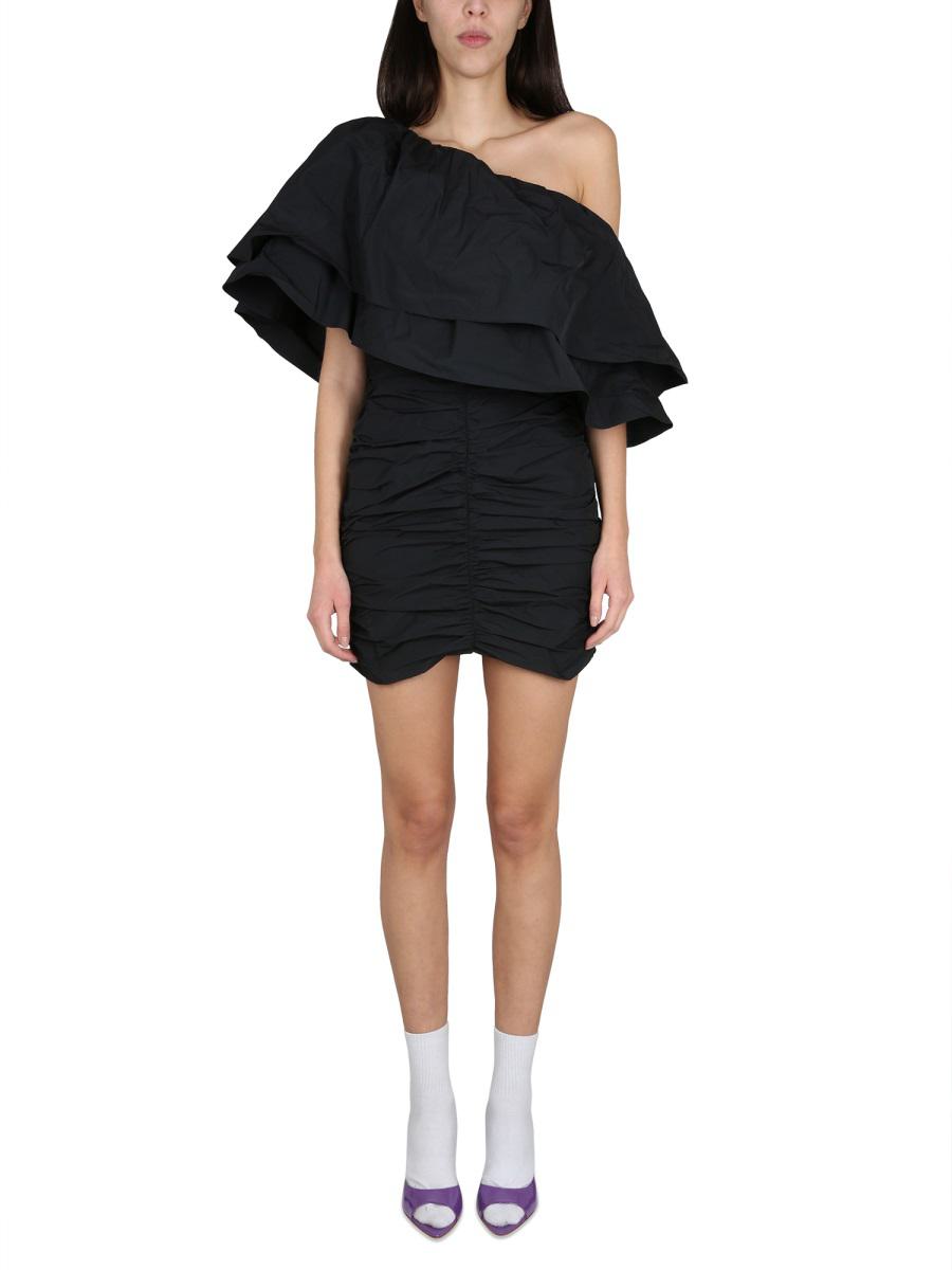 Rotate Birger Christensen One-Shoulder-Kleid