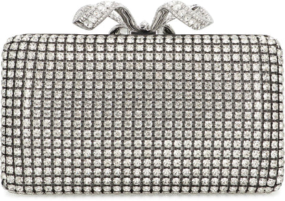 Clutch mit Strasssteinen von Self-Portrait
