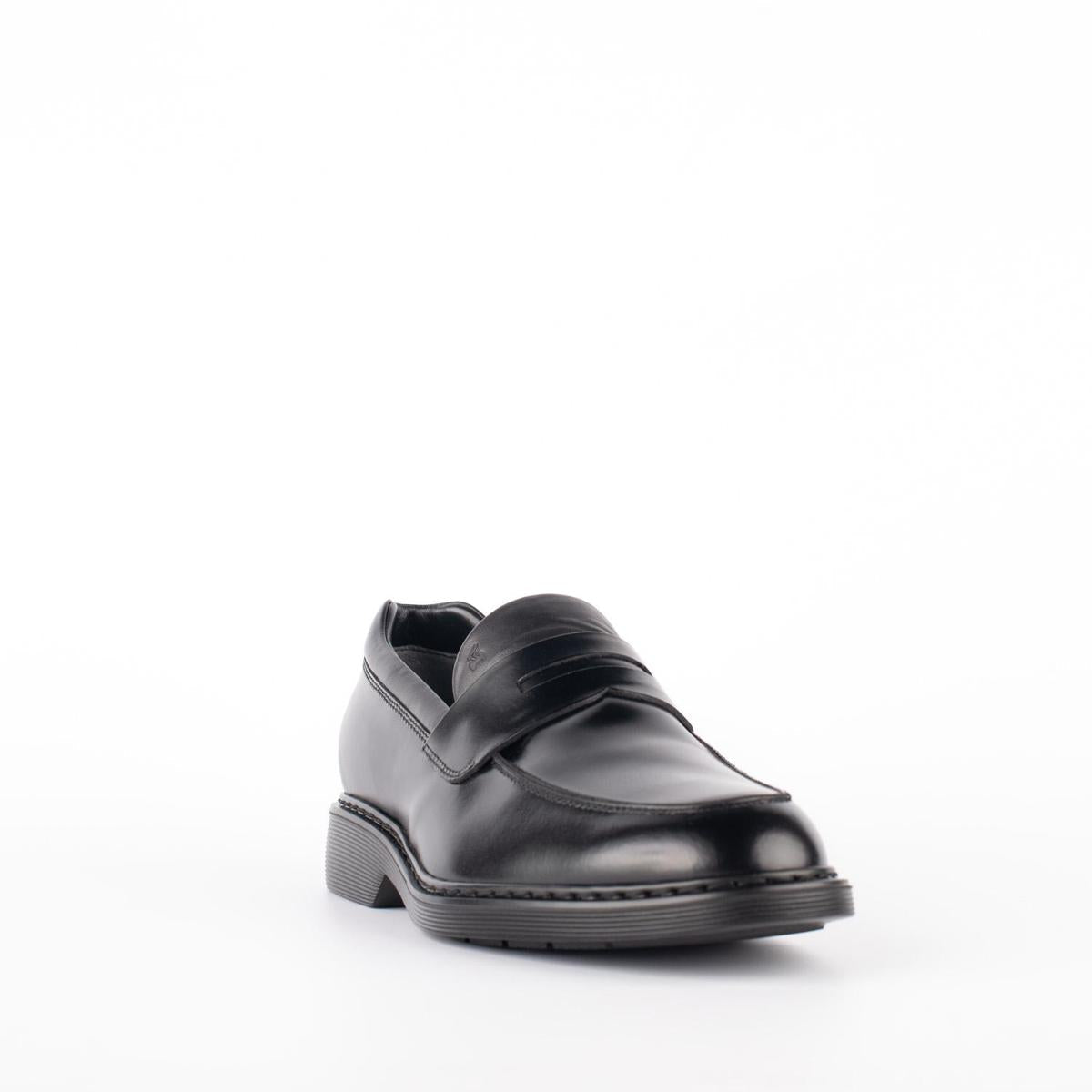 Hogan – Schwarzer Leder-Loafer