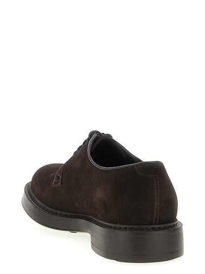 Doucal's Wildleder-Schnürschuhe