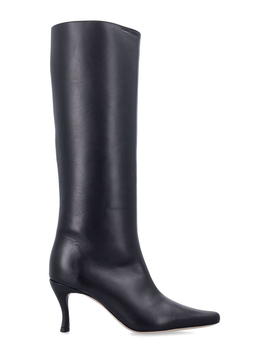 By Far Stevie 42 Weiße Lederstiefel