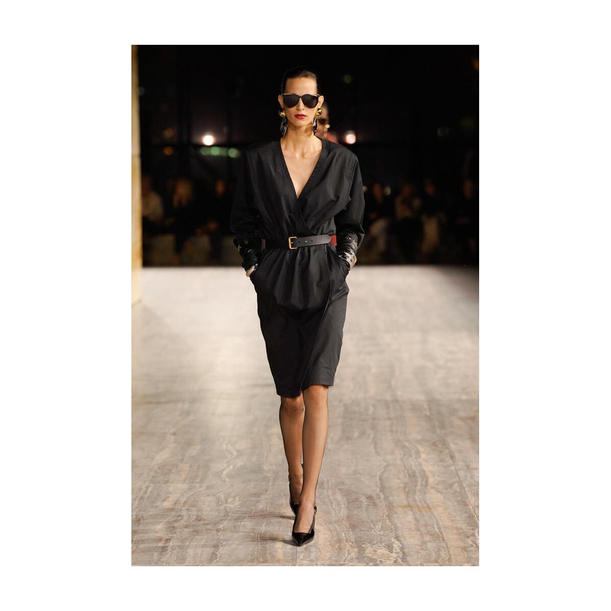 Saint Laurent SL M137/F Amelia Linea Monogramm-Sonnenbrille