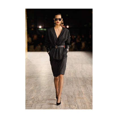 Saint Laurent SL M137/F Amelia Linea Monogramm-Sonnenbrille