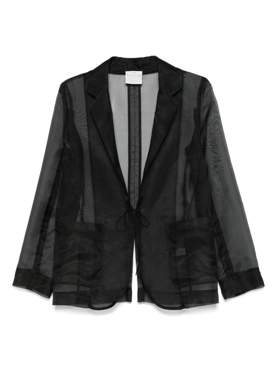 Forte_Forte Seidenorganza-Jacke