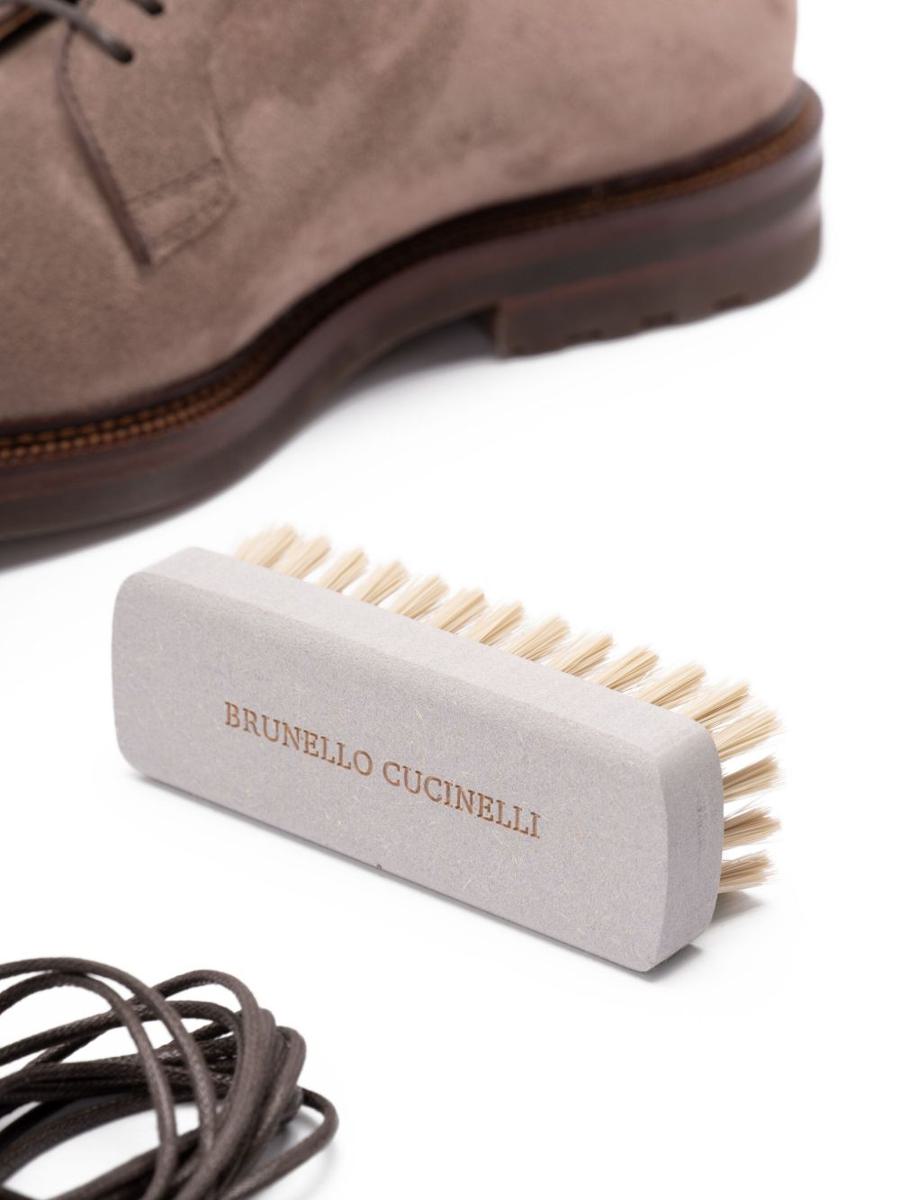 Brunello Cucinelli Wildleder-Schnürschuhe