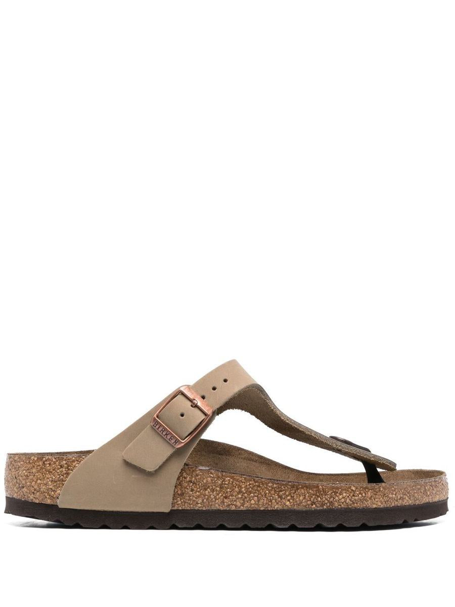 Birkenstock Gizeh Sandalen aus geöltem Leder