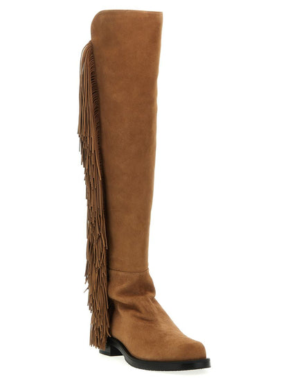 Stuart Weitzman „5050 Bold Fringe“-Stiefel