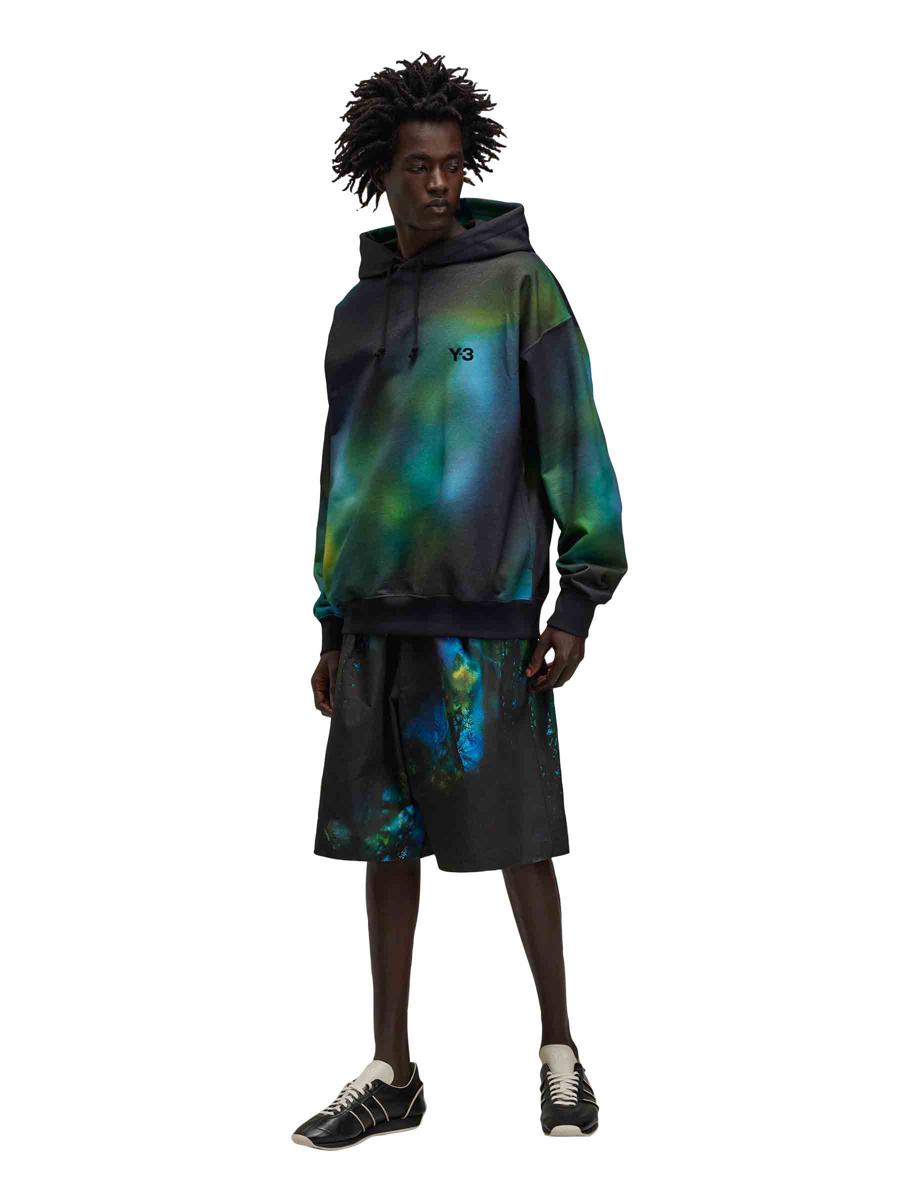 Y-3 Adidas Aop Ripstop Bermudashorts