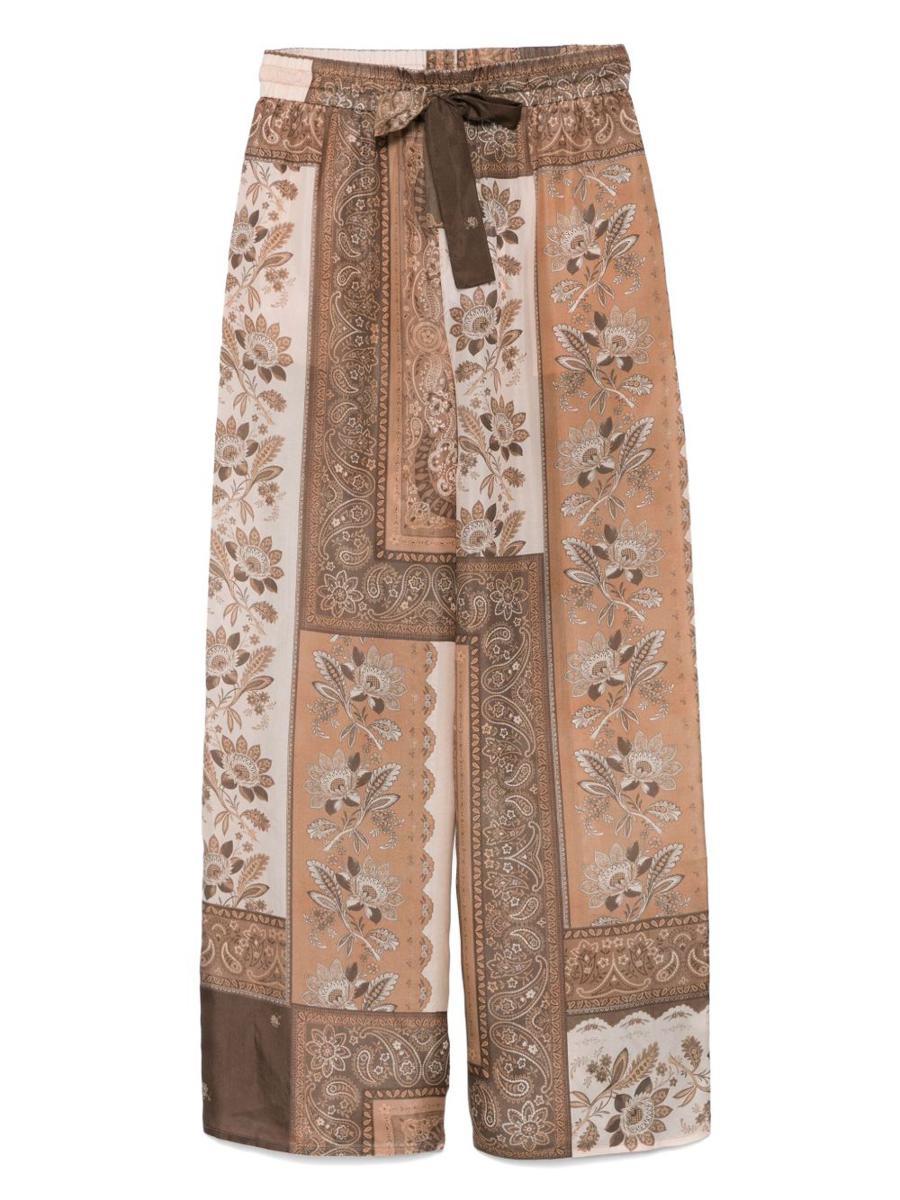 Zimmermann – Bedruckte Seidenhose „Lucky“