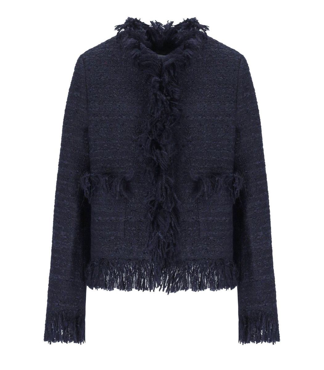 Essentiel Antwerp Iskra Marineblaue Jacke